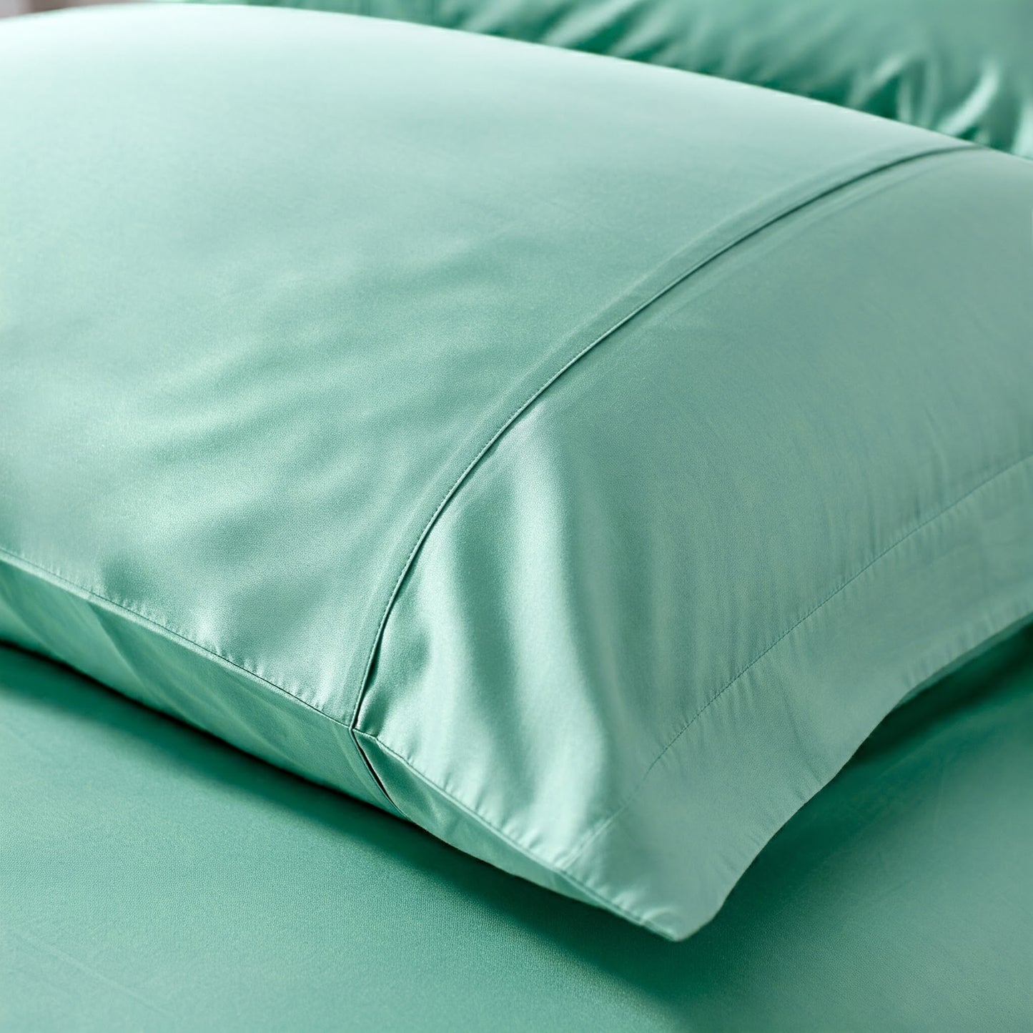Taie d'oreiller en satin de coton Pharao